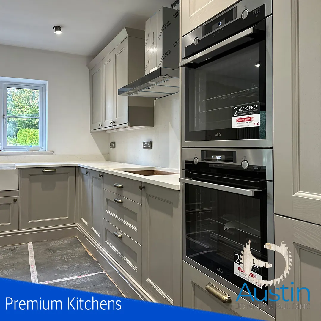 Kitchen installation project in Derbyshire