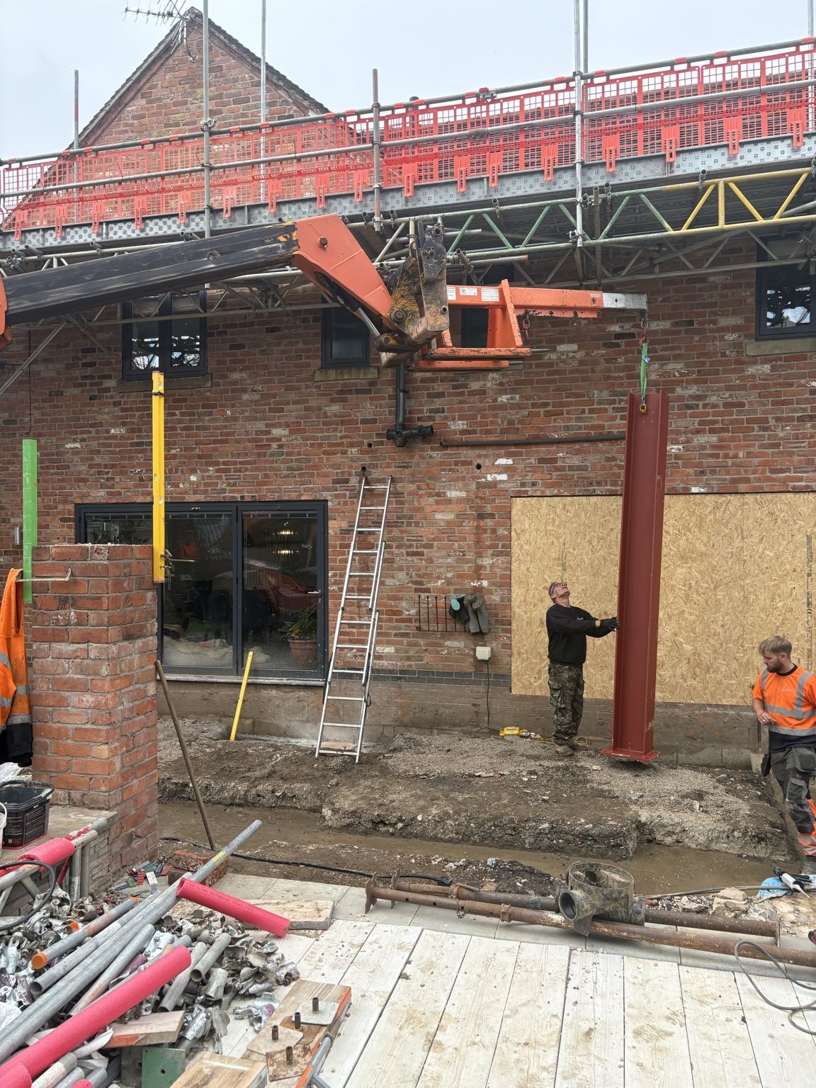 South View ongoing building work